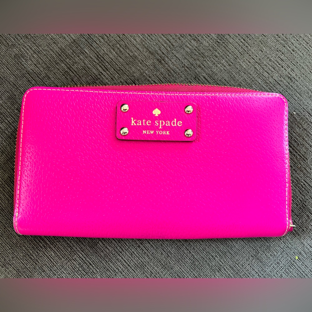 Hot Pink Kate Spade Wallet